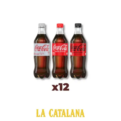COCA COLA 600 ml x12u