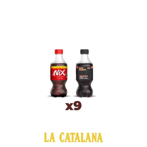 REFRESCOS NIX COLA 275 ml x9u