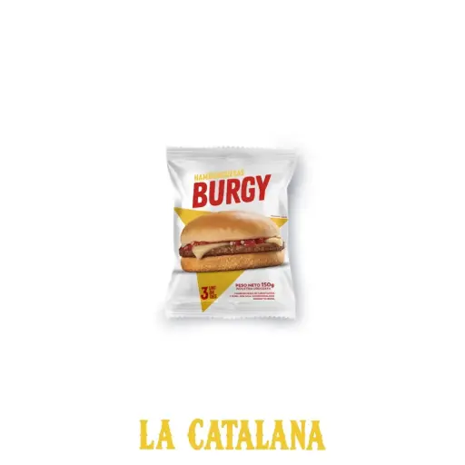 HAMBURGUESAS BURGY BLANCA x3u 150 g