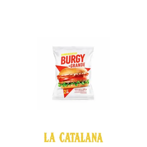 HAMBURGUESAS BURGY ROJA x2u 140 g