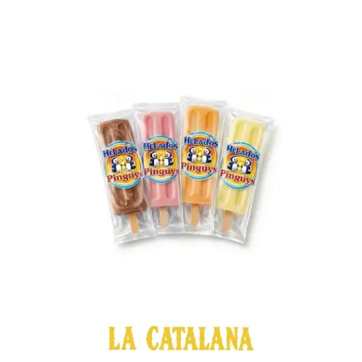 HELADO PALITO LACTEO PINGUYS