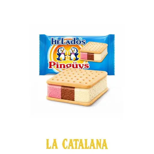 HELADO SANDWICHE TRIPLE PINGUYS