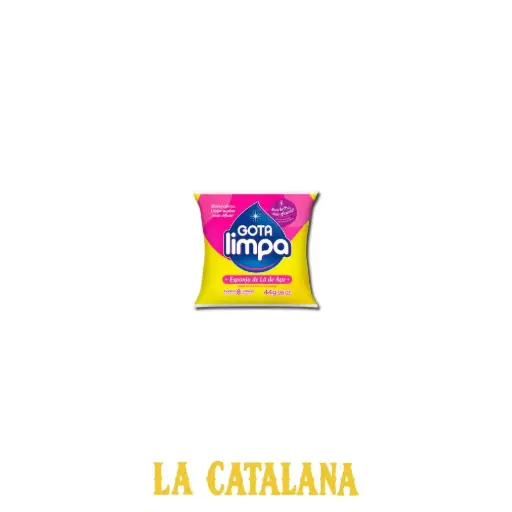 ESPONJA DE ALUMINIO GOTA LIMPA x8u