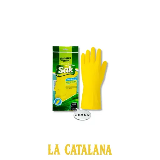 GUANTES DE LATEX SAK
