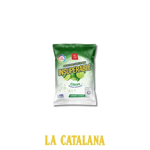JABON EN POLVO PARA ROPA INSUPERABLE 400 g