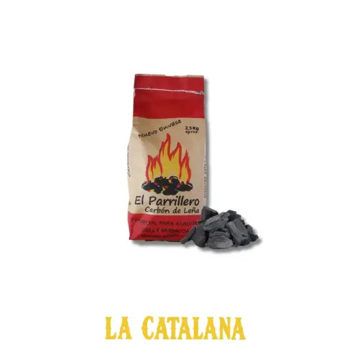 CARBON DE LEÑA EL PARRILLERO 2,5 Kg