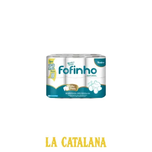 PAPEL HIGIENICO FOFINHO x12u
