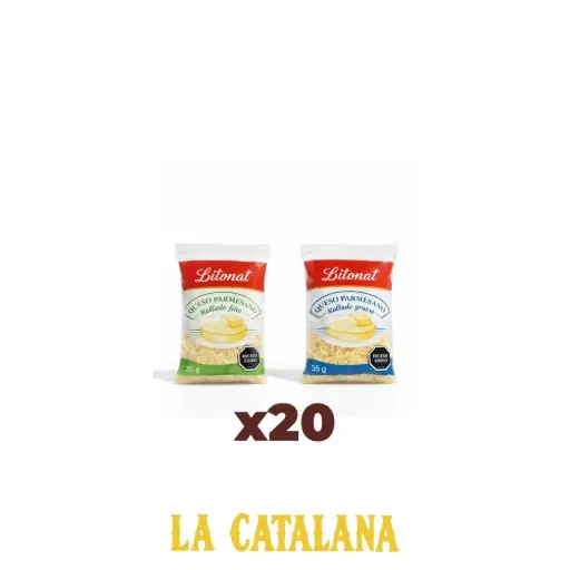 QUESO RALLADO LITONAT 35 g x20u