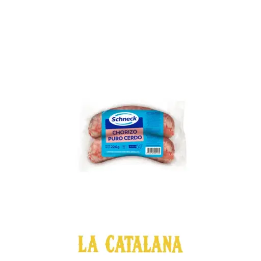 CHORIZOS PURO CERDO SCHNECK x2u