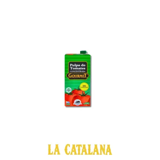 PULPA DE TOMATES CONCENTRADA GOURMET 1 L