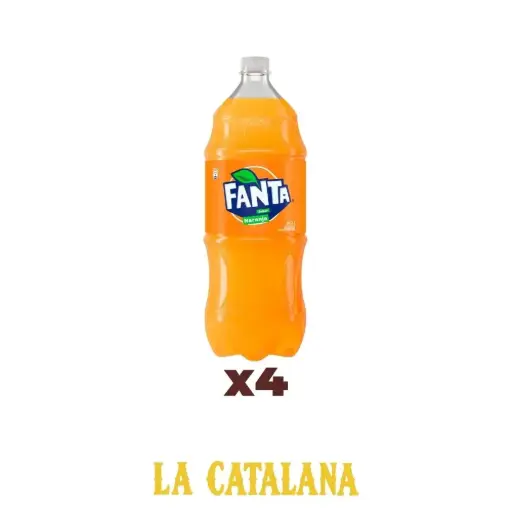 FANTA SABOR ORIGINAL 3 L x4u