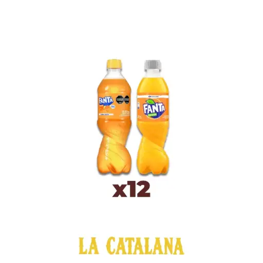 FANTA 600 ml x12u