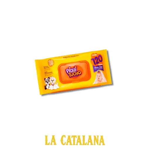 TOALLAS HUMEDAS DE BEBE PIQUI TUCHO x120u