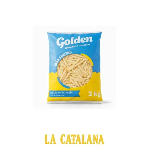 PAPAS CONGELADAS GOLDEN 2 Kg 10 mm