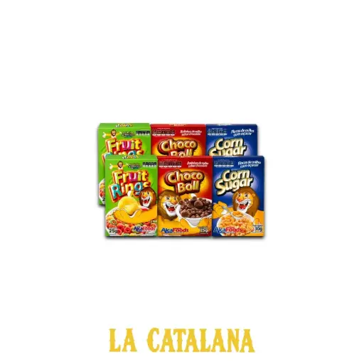 PACK DE CEREALES ALCAFOODS x6u